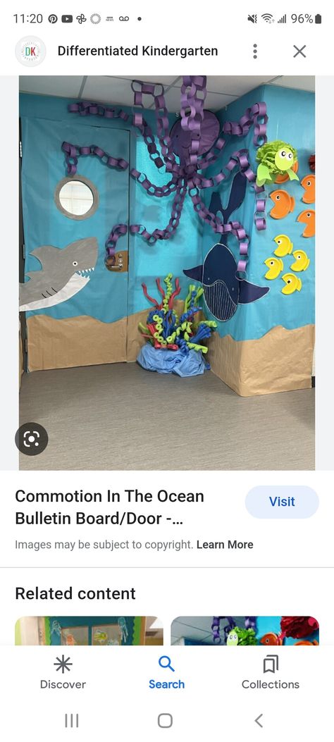 Ocean Bulletin Board, Differentiated Kindergarten, Interactive Displays, Interactive Display, Classroom Theme, Classroom Themes, Sunday School, Theme Party, Bulletin Board