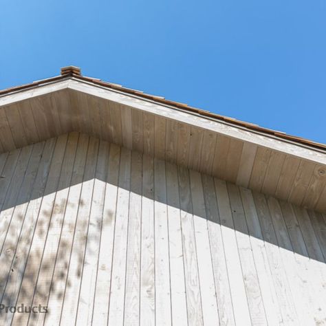 AquaFir™ product line in driftwood wire brushed siding, soffit, fascia, trim, and timber. All in douglas fir.
1x6 shiplap with 1/8” reveal vertical siding.  1x8 shiplap with 1/8” reveal for garage doors. Soffit and overhang ceilings are 1x6 tongue and groove material.  1x8 fascia, 2x4, 2x6 window trim,  2x8 door and corner trim.  Timbers 8x8, 3x4 and 4x4, all for the front entry Shou Sugi Ban House, Shiplap Siding, Vertical Siding, Shou Sugi Ban, Window Trim, Front Entry, Tongue And Groove, Douglas Fir, Garage Doors