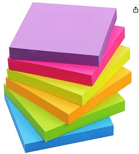 Need to repair and edit a big, messy, disorganized manuscript? Try using sticky notes. - without bullshit Stick Notes, Sticky Pads, Writing Pad, Memo Pad, Post It Notes, Office Products, Strong Adhesive, Post It, Sticky Notes