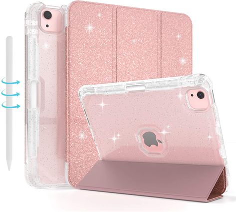 Ipad Air 4th Generation, Rose Gold Ipad, Apple Ipad Accessories, Apple Case, Cute Ipad Cases, Ipad Air 4, Iphone Obsession, Kawaii Phone Case, Ipad Air Case