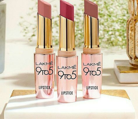 Must try Lakme 9 to 5 lipsticks Shades 1.Blushing nude 2.Rosy Sunday 3.Nude Touch Lakme Lipstick Nude Shades, Lakme 9 To 5 Lipsticks Shades, Lakme Lipstick Shades, Lakme Lipstick, Peach Lipstick, Makeup Wishlist, Makeup Eyeshadow Palette, Makeup Hacks, 9 To 5