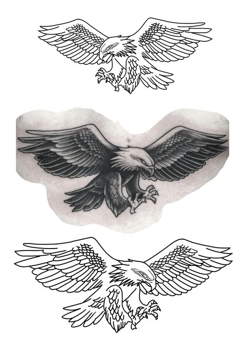 Flying Eagle Tattoo, Uv Tattoo, Egypt Tattoo, Back Of Neck Tattoo, Initials Logo Design, Half Sleeve Tattoos For Guys, Geometric Tattoo Design, Neck Tattoos, Eagle Tattoo