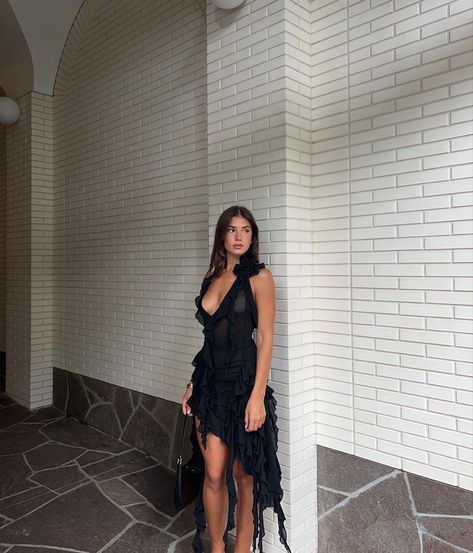 Dekota Thompson Outfit, Garden Of Eden Dress, Madison Beer Corset Dress, Black Fitted Coquette Corset Dress, Lily Rose Depp Versace Dress, Clubbing Fits, Alexa Demie Black Dress, Fanci Club, Degree Dress