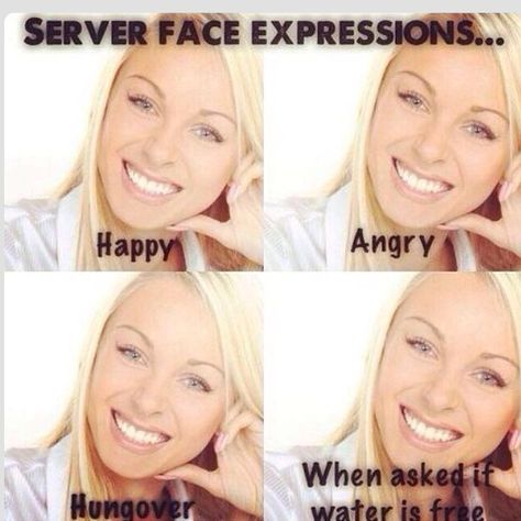 #serverlife #bartenderlife #serviceindustrylife #fohlife #restaurant #hospitality Restaurant Waitress Aesthetic, Waitress Aesthetic, Cashier Problems, Server Quotes, Waitress Humor, Waitress Problems, Restaurant Memes, Hospitality Quotes, Server Humor