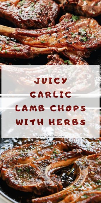 The Best Lamb Chop Recipe, Southern Lamb Chop Recipes, Lambchop Dinner Ideas, Unique Meat Recipes, Cast Iron Lamb Chops, Lambchop Recipes Dinners, Broiled Lamb Chops Recipes, My Boards Saved Recipes, Lamb Chop Recipes Pan Seared