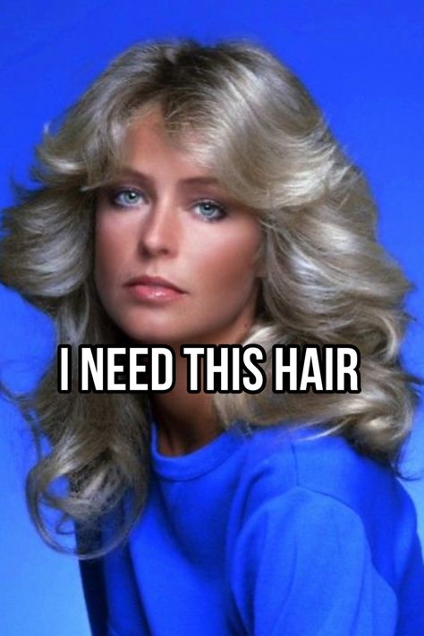 Farrah Fawcett Hair Inspiration, Fera Fawcett Hair, Fara Faucet Hair, Farah Fawcett Hair Black Women, Farah Fawcett Hair Tutorial, Farrah Fawcett Hair Tutorial, Farrah Fawcett Hair, Farah Fawcett Hair, Fawcett Hair