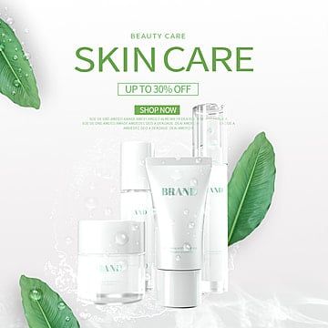 Skin Cream Packaging, Popup Template, Skincare Promotion, Fresh Poster, Healthy Brands, Poster 3d, Aloe Vera Skin Care, Skincare Branding, Packaging Template Design