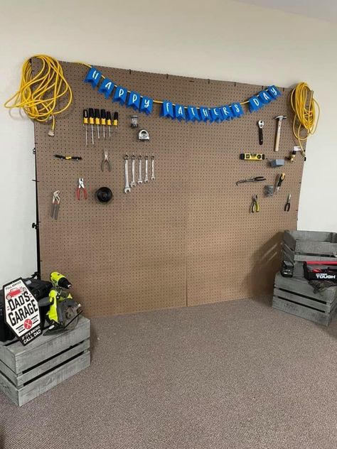 Peg Board Backdrop, Father’s Day Photobooth Ideas, Fathers Day Photo Backdrop, Father Day Decoration Ideas For Church, Father’s Day Decoration Ideas For Church, Fathers Day Photo Booth Church, Father’s Day Photo Booth, Church Photo Backdrop, Father’s Day Backdrop Diy