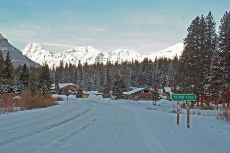 The 150 residents of Cooke City actually welcome plenty of winter tourists who enjoy the snow. Big Sky Country, Big Sky, Livingston, What Is Life About, Travel Bucket List, The Snow, Montana, Real Life, Life Is