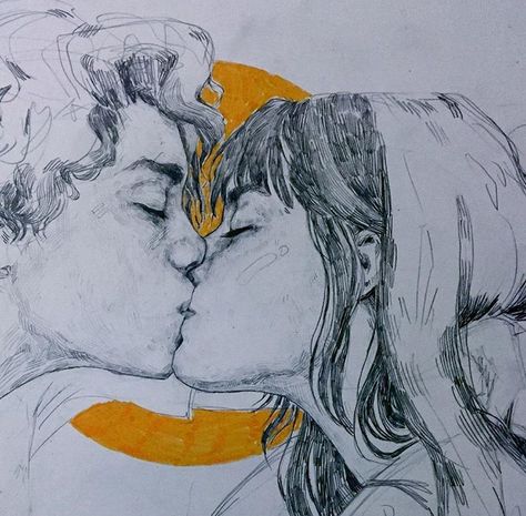 Ella and Laurie auuuuu or do I mean CANON LOLOLOLOLOLOL Soyut Sanat Tabloları, Arte Sketchbook, Arte Inspo, A Drawing, Drawing Techniques, Art Drawings Sketches, Art Sketchbook, 그림 그리기, Character Illustration