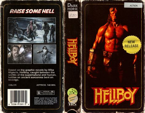 Vhs Cover Design, Vhs Design, Vhs Cover, Vhs Box, 90 Style, Vhs To Dvd, Mike Mignola, Heroic Fantasy, Aesthetic Themes