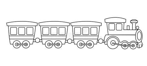 Toy train. Kids toy train coloring book graphic isolated on white background ill , #Affiliate, #toy, #coloring, #Kids, #Toy, #train #ad Pen Pal Kit, Train Illustration, Book Graphic, Floral Wallpaper Phone, Polar Express, Toy Train, Background Illustration, Technology Logo, Baby Crafts