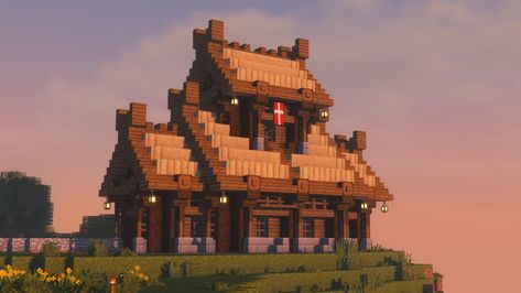 Minecraft Blueprint, Mc House, Nordic Houses, Mobs Minecraft, Memes Minecraft, Minecraft Kingdom, Minecraft Houses Survival, Rumah Minecraft Sederhana, Viking House