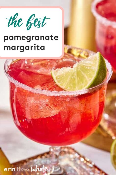 Try this refreshing and tangy pomegranate margarita! It’s a fruity twist on the classic margarita that’s just as vibrant in taste as it is in color. Perfect for those evenings when you’re in the mood for a little something special, this pomegranate margarita recipe is sure to become one of your favorite go-to cocktails! Pomegranate Margarita Recipe Pitcher, Pomegranate Margarita Recipe, Watermelon Kombucha, Pomegranate Margarita, Simply Lemonade, Watermelon Margarita, Easy Drink Recipes, Classic Margarita, Easy Drinks