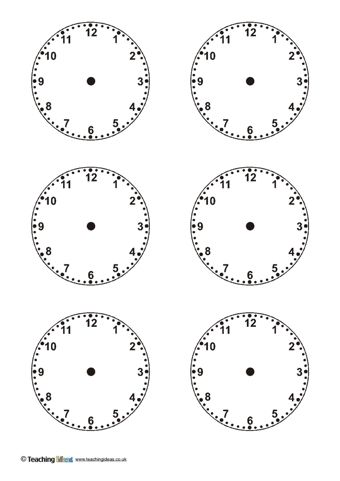 Sample Of Invitation Letter, Blank Clock Faces, Blank Clock, Clock Face Printable, Clock Worksheets, Clock Printable, Teaching Clock, Learning Clock, Clock Template