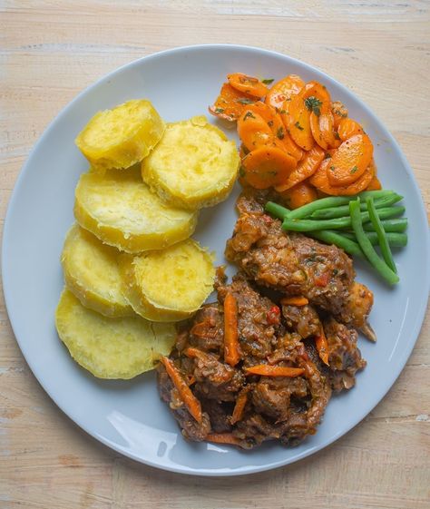 Pan Fried Carrots, Boiled Sweet Potato, Fried Carrots, Sweet Potato Beef Stew, Cooking Soul Food, French Beans, Healthy Food Menu, Catering Ideas Food, Healthy Food Inspiration