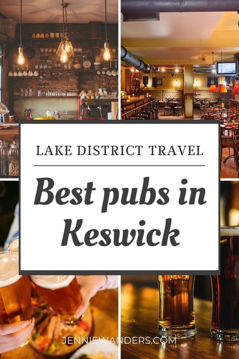 Best Pubs in Keswick: The Lake District (2022 Essential Guide) Keswick Lake District, Uk Bucket List, Best Pubs, Sunday Roast, The Lake District, Weekend Breaks, Roasts, Beer Garden, A Whole New World