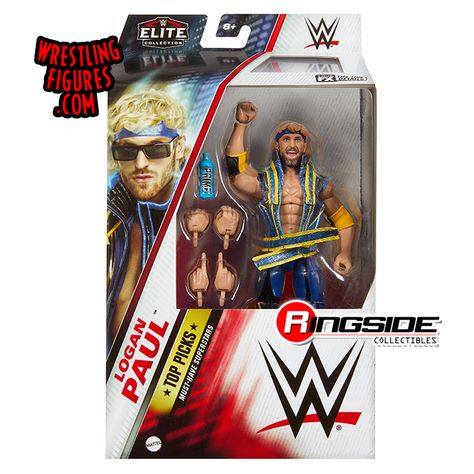 Logan Paul - WWE Elite Top Picks 2024 (Wave 2) WWE Toy Wrestling Action Figure Logan Paul Wwe, Wwe Toys, Wwe Figures, Wwe Action Figures, Wwe Elite, Andre The Giant, Wwe Legends, Shawn Michaels, Cody Rhodes