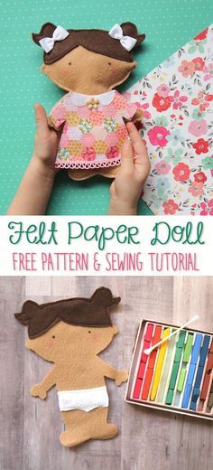 Diy Kids Room, Felt Paper Dolls, Holiday Hand Towels, Christmas Child, Quiet Book Ideas, Free Sewing Pattern, Trendy Sewing, Operation Christmas Child, Sewing Projects For Kids