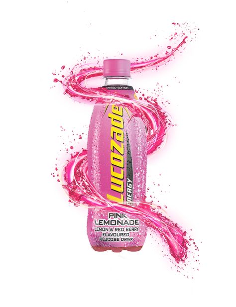 Pink Lucozade... Signature drink Pink Lucozade, Lemon Lemonade, Pink Lemon, Flavored Drinks, Signature Drinks, Pink Lemonade, Summer Parties, Endless Summer, Summer Party