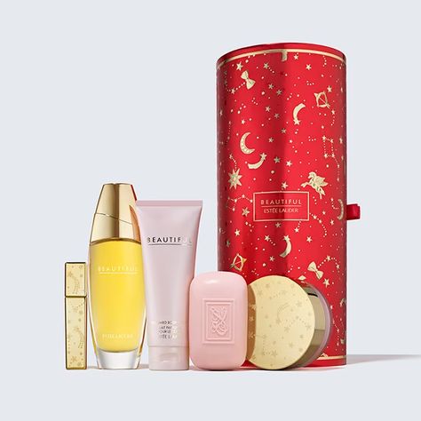 Estee Lauder Perfume, Estee Lauder Beautiful, Scented Body Lotion, Beautiful Perfume, Fragrance Set, Body Powder, Perfume Gift Sets, Perfume Gift, Estée Lauder