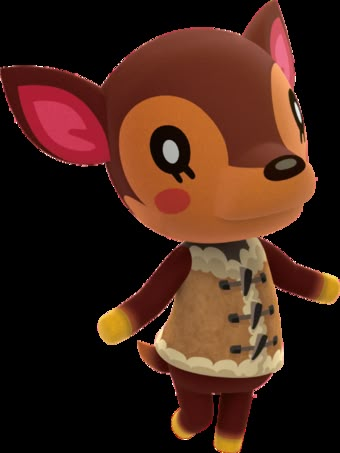 Fauna | Animal Crossing Wiki | FANDOM powered by Wikia Animal Crossing Characters, New Leaf, Animal Crossing, Deer, Black