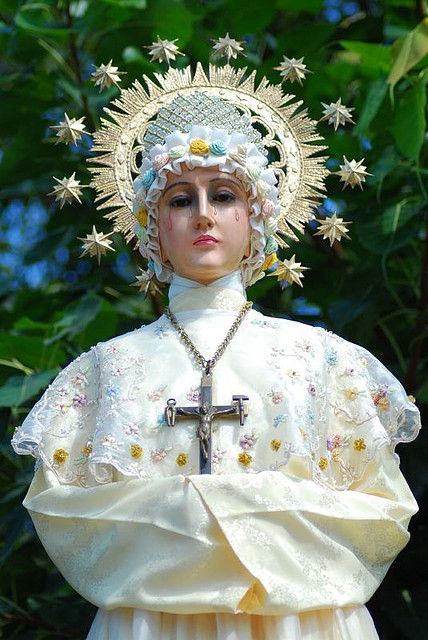 Our Lady of La Salette Our Lady Of La Salette, Blessed Mother Statue, Marian Apparition, Virgin Mary Art, Blessed Mary, Images Of Mary, Mama Mary, Our Lady Of Sorrows, Blessed Mother Mary