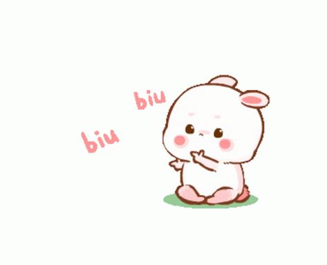 Shoot Biu GIF - Shoot Biu Cute - Discover & Share GIFs Bear Animated, Stickers Bear, Chibi Cat, Cute Bunny Cartoon, Cute Bear Drawings, Cute Puns, Cute Kawaii Animals, Cute Cartoon Images