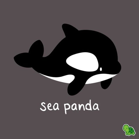 “Killer whale” makes them sound vicious, but we know sea pandas just want a hug. Get our new $12 shirt and spread the word about their new… 3d Wallpaper Cute, Whale Drawing, Nerdy Shirts, Panda Funny, Killer Whale, Cute Kawaii Drawings, Kids Fabric, Cute Cartoon Drawings, Killer Whales