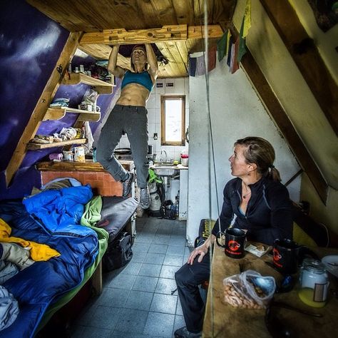 Anne Gilbert, Bouldering Wall, Breakfast Coffee, Climbing Gear, Adventure Aesthetic, Rock Climbers, Humble Abode, Cabin Homes, Future Life