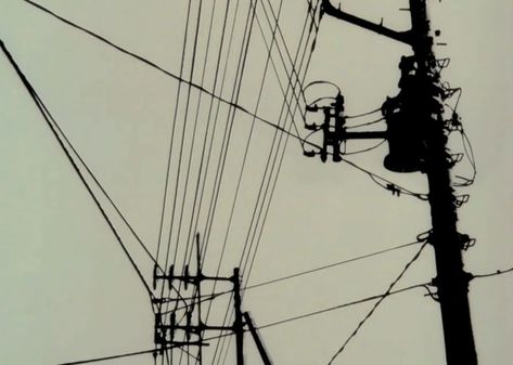 Lain Power Lines, Lain Desktop Wallpaper, Ryan Core, Jet Pack, Serial Experiments Lain, Power Lines, Desktop Wallpaper Art, Image Archive, Art Block