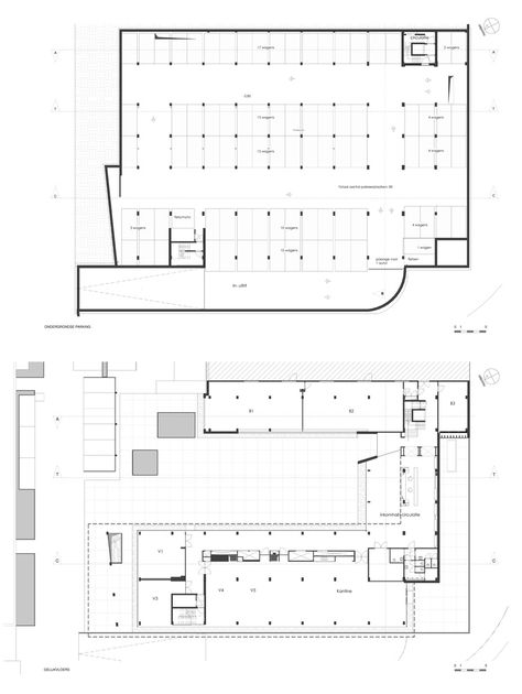 Underground Garage Plan, Underground Parking Plan, Parking Plan, Underground Garage, Basement Floor Plans, Garage Floor Plans, Garage Plan, Basement Flooring, High Rise Building