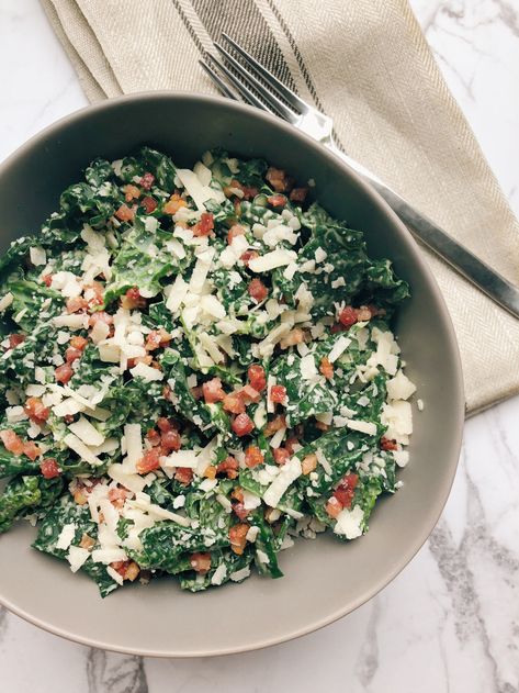 Tangy Kale Salad - Eat. Be Fit. Explore. Keto Kale Salad, The Best Keto Recipes, Salad Keto, Best Keto Recipes, Kale Salad Recipes, Kale Recipes, Keto Side Dishes, Keto Diet Menu, Be Fit