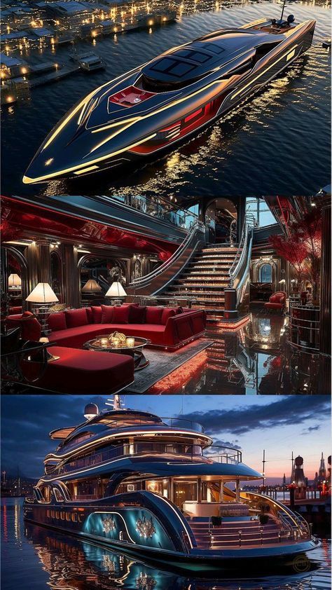 Yacht Aesthetic, Luxury Yacht Interior, Luxury Sailing Yachts, Luxury Helicopter, Big Yachts, Best Yachts, Concept Vehicles Sci Fi, Luxury Jets, Luxury Private Jets