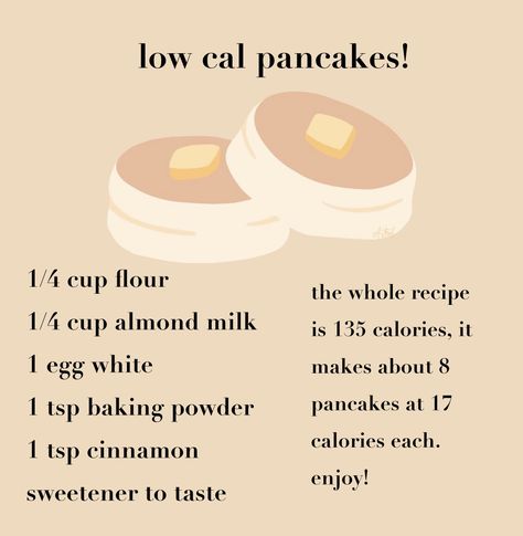 Sweet Healthy Recipes, Éd Twt, Nothing Tastes As Good As Skinnytaste, Healthy Breakfast Recipies, Low Cal Pancakes, 100 Calorie Breakfast, Low Calorie Pancakes, Healthy Substitutes, Food Calories List