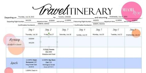 6+ Travel Itinerary Templates - Word Excel Templates Itinerary Template Free, Vacation Itinerary Template, Cruise Tips Royal Caribbean, South America Travel Itinerary, Vacation Itinerary, Itinerary Template, International Travel Tips, Travel Itinerary Template, Travel Diy