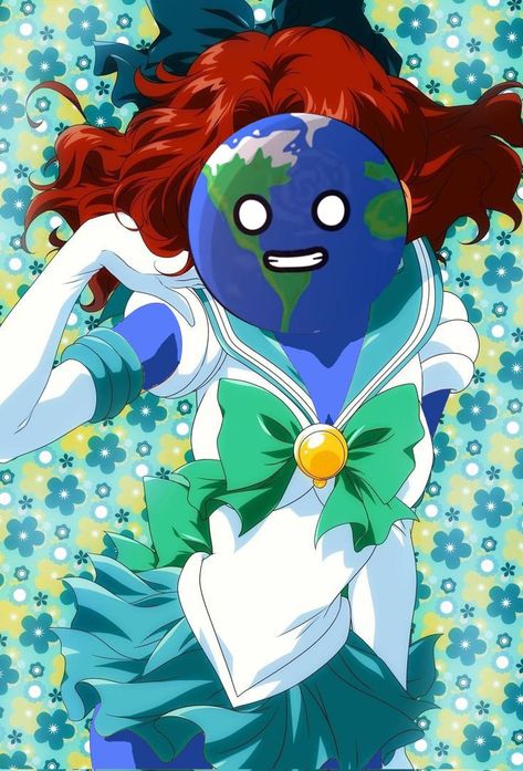 Sailor Earth, Earth Design, Sailor Moon, Mars, Sofia, Fan Art