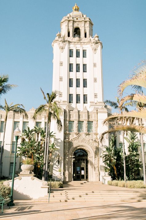 Beverly Hills City Hall Wedding, Los Angeles Courthouse Wedding, Beverly Hills Courthouse Wedding, Beverly Hills Courthouse, Courthouse Marriage, Wedding Celestial, City Hall Wedding Photos, Beverly Hills Wedding, Business Mood Board