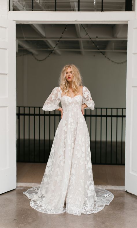 Modest Romantic Wedding Dress, Tara Latour, Cuyahoga Falls Ohio, Lace Texture, Rose Williams, Cuyahoga Falls, Couture Bridal Gowns, Couture Bridal, Designer Wedding Gowns