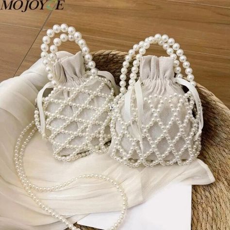 Just found this amazing item on AliExpress. Check it out! $3.35 53％ Off | Women Pearl Bag Small Mini Tote Bucket Bag Woven Crossbody Hand Bags for Women Coin Purse Wallet Handbag Ladies Shoulder Bags Beads Bag, Bucket Tote Bag, Hand Bags For Women, Bucket Tote, Pearl Bag, Coin Purse Wallet, Handbags Casual, Mini Tote Bag, Purse Styles