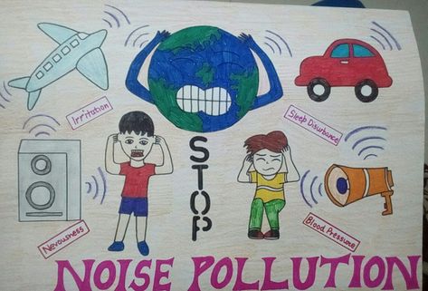 Types Of Pollution Poster, Pollution Poster Ideas, Noise Pollution Poster, Pollution Poster, Birthday Cake Clip Art, Slogan Ideas, Poster Graphic Design, Earth Poster, Bird Drawing