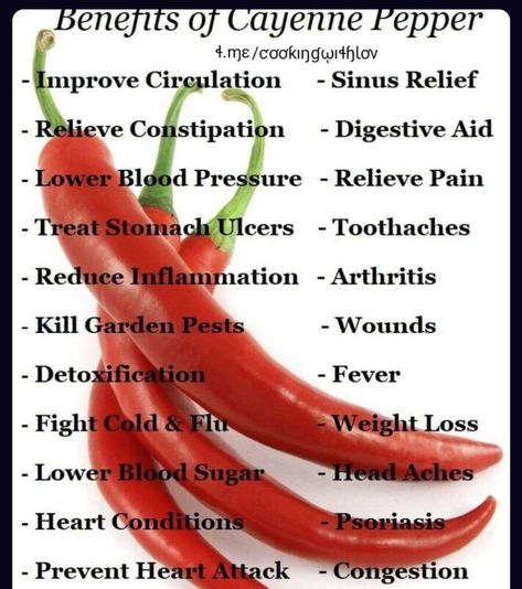 Cayenne Pepper Benefits, Pepper Benefits, Tomato Nutrition, Sinus Relief, Stomach Ulcers, Relieve Constipation, Heart Conditions, Cayenne Pepper, Lower Blood Sugar