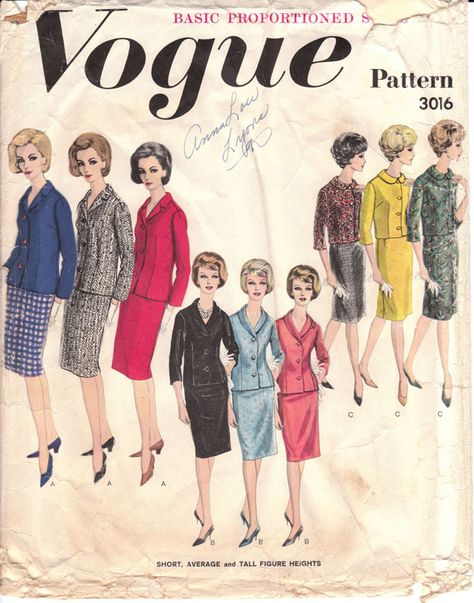 Vogue 3016 Very Easy Vogue Patterns, Suits Pattern, Suit Jacket And Skirt, Vogue 1970s Cover, 1950 Vogue Cover, Vogue Sewing Patterns Weaverdee Sewing & Crafts, Vogue Sewing Patterns Vintage4me2, 1960s Vogue, 1960s Patterns