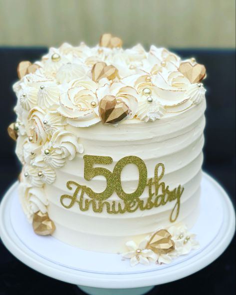 50th Birthday Cakes For Women Elegant, 50th Birthday Cakes, 50th Birthday Cake For Women, Birthday Cake For Women Elegant, Birthday Cake For Women, Golden Wedding Cake, Cake For Women, 50th Wedding Anniversary Cakes, 50th Anniversary Cakes