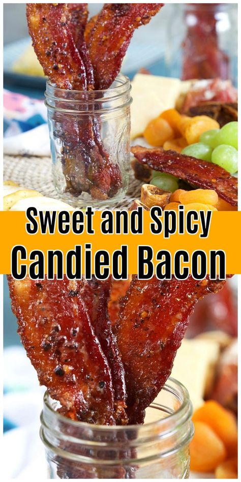 Candied Bacon Recipe, Bacon Jerky, Homemade Gift Idea, Smoked Food, Jerky Recipes, Bacon Recipe, Best Bacon, Candied Bacon, Recipe Sweet