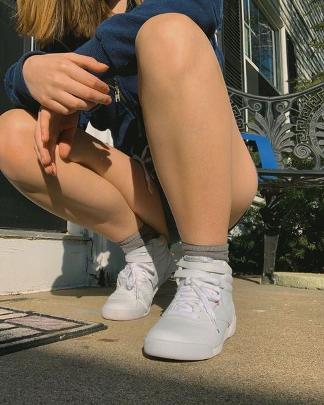 𝐀𝐫𝐢𝐞𝐥 on Instagram: “NEW SHOES CHECK LADIES (they’re reebok freestyle his and I luv them)” Reebok Freestyle, New Shoes, Ariel, On Instagram, Quick Saves, Instagram