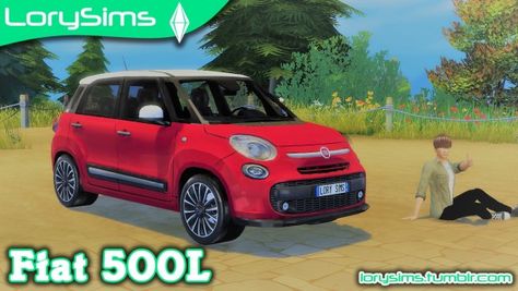 Lory Sims: Fiat 500L • Sims 4 Downloads Fiat 500l, Sims 4 Downloads, Sims 4 Update, Sims 4 Cc, Custom Content, The Sims 4, The Sims, Sims 4, On Tumblr