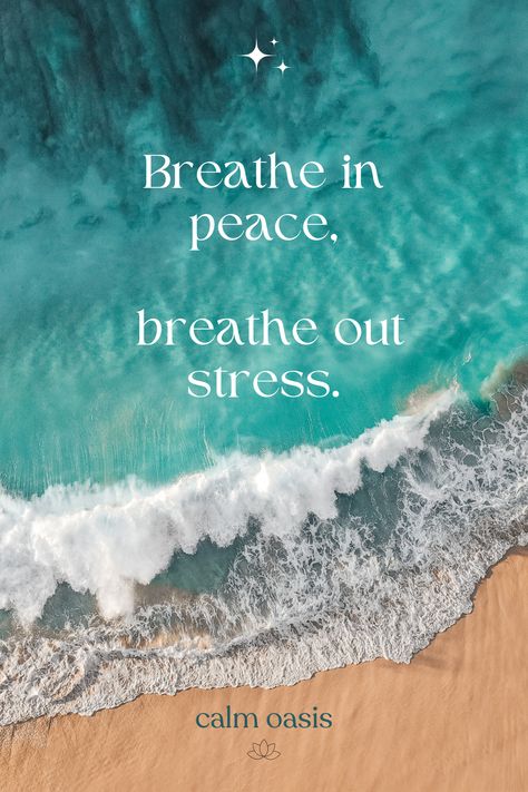 Breathe in, breathe out | Calmness Quotes | Calm Quotes | Positive QuotesFind your inner calm.   #Calm #InnerPeace #StressRelief Remaining Calm Quotes, Calm Space Aesthetic, Be Calm Quotes, Unwind Aesthetic, Calmness Quotes, Calm Core, Stay Calm Quotes, Calm Personality, Calming Quotes