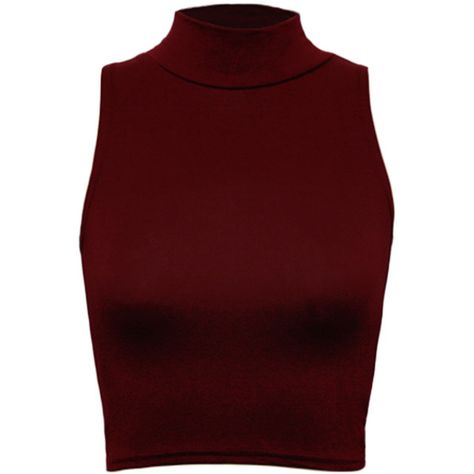 WearAll Basic Sleeveless Turtleneck Crop Top (30 BRL) ❤ liked on Polyvore featuring tops, crop tops, shirts, crop, wine, red crop top, shirt crop top, red shirt, sleeveless turtleneck tops and crop top Sleeveless Turtleneck Crop Top, Turtleneck Crop Top, Turtle Neck Shirt, Sleeveless Turtleneck Top, Fotografi Digital, Turtle Neck Crop Top, Red Turtleneck, Red Crop Top, Wine Shirts