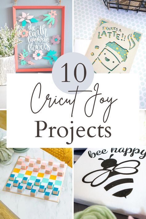 Cricut Joy Projects Cricut Joy Wall Art, Cricut Joy Project Ideas To Sell, Cricut Joy Ideas For Beginners, Circuit Joy Ideas, Cricket Joy Ideas, Crocus Joy Projects, Plotter Freebie Cricut Joy, Diy Cricut Joy Projects, Circut Joy Projects For Beginners